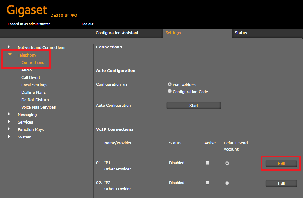 How to check your VoIP line is correctly configured and registered